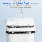 Bathroom Trash Cans with Lid 2 Pack 2.2 Gallon Touchless Automatic Motion - Image 3