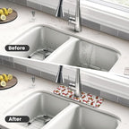 Christmas Dachshund Dog Happy New Kitchen Sink Splash Guard Faucet Mat 1 Pcs - Image 4