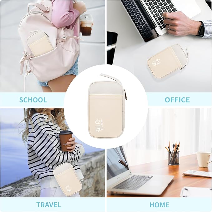 Electronics Travel Organizer, Portable Waterproof Electronic Travel Storage Bag - Image 5