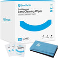 SmoTecQ Lens Wipes for Eyeglasses – Pre-Moistened Lens Cleaner for Coated Lenses by SmoTecQ