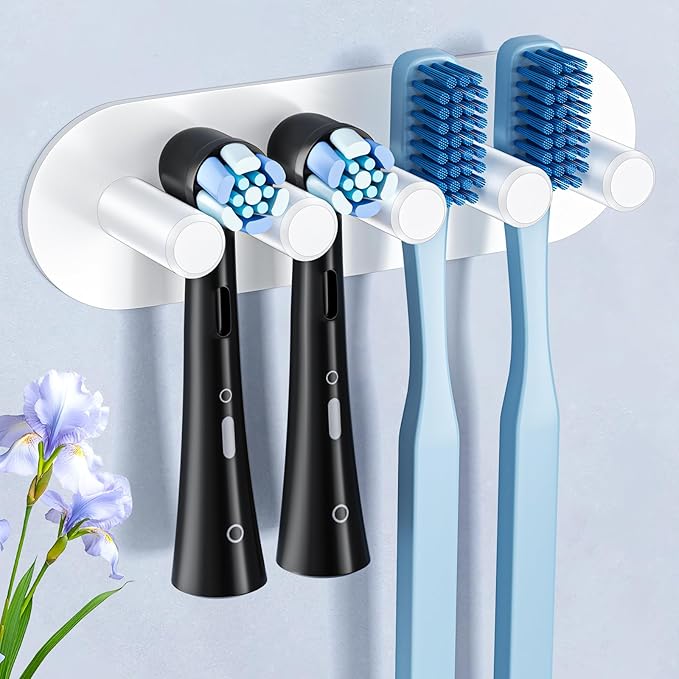 Electric Toothbrush Head Holder, Toothbrush Holders Wall Mounted, Adhesive by WelcometotheYAYINLI