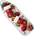 Nuxovilar Ironing Board Cover Winter Stockings Pattern Polyester 15x54 Inches by Nuxovilar