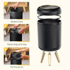 Bathroom Trash Can Automatic Touchless，3 Gallon Smart Motion Sensor Trash Bin - Image 5