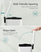 SONGMICS Bathroom Trash Can, 1.6-Gallon Trash Bin - Image 6