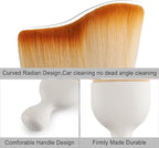 GaRhomxy Car Detailing Brushes, Car Interior Dust Sweeping Soft Brush, Soft - Image 3