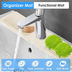 23.8 x 5.5in Silicone Faucet Mat - Image 4