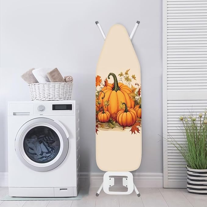 ZDCUSTOM Orange Pumpkins Ironing Board Cover 13x52 Inch Standard Ironing Board - Image 3
