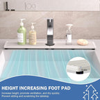 Kitchen Faucet Mat, Diatomite Sink Faucet Mat Splash Guard - Image 9