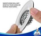 MR.SIGA Bathroom Sink Strainer, Bathtub Lavatory Sink Drain Strainer Hair - Image 3