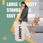Caroeas 100L Laundry Basket, Large Laundry Hamper, Laundry Bag - Image 2