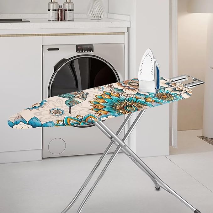 ZDCUSTOM Boho Hummingbird Ironing Board Cover Scorch Resistant Ironing Board - Image 2