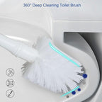 CELOX Toilet Brush and Plunger Set, Toilet Bowl Brush and Holder, Toilet Brush - Image 4