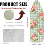 Nuxovilar Ironing Board Cover Needle Cotton 15x54 Inches | Ironing Board Cover - Image 3