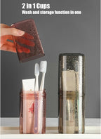 Toothbrush Cup Toothbrush Travel Case, Travel Toothbrush Holder Case - Image 3
