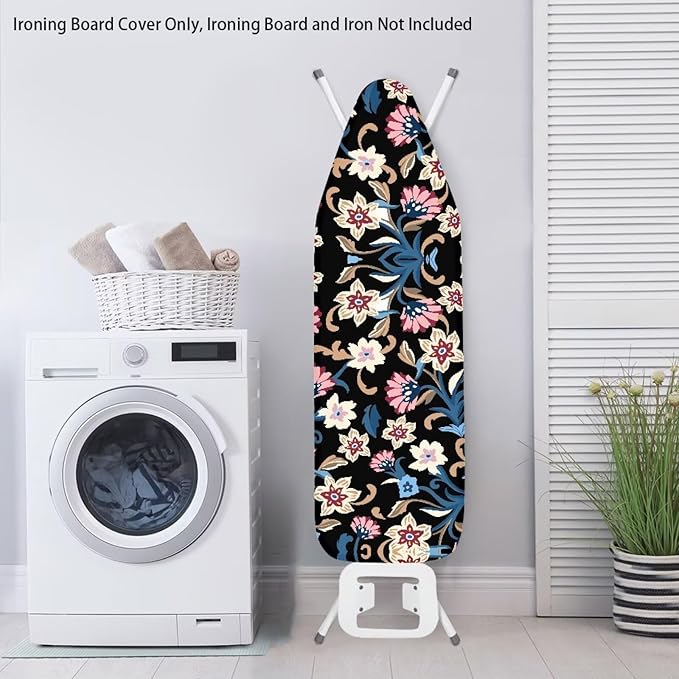 Vintage Flowers Ironing Board Cover and Pad Cover - Image 3