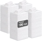Shop Towels, 100 Pack Commercial Grade Work Rags Microfiber Towels by Unimade