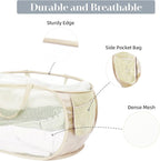 Durable Collapsible Laundry Baskets, Mesh Pop Up Laundry Hamper - Image 4