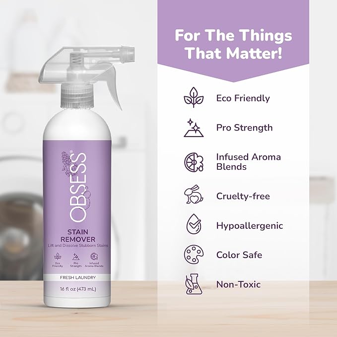 OBSESS Stain Remover 16 Oz., Laundry Stain Remover - Image 6