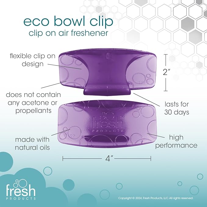 Fresh Products Eco Bowl Clip Air Freshener Versatile Design Toilet Freshener - Image 6