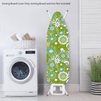 Green Hippie Flower Ironing Board Cover Large Extra Wide Table Top Ironing - Image 3