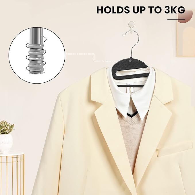Heavy Duty Plastic Hangers 50 Pack - Image 6