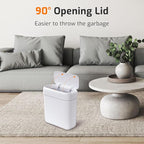 MOPALL Small Bathroom Trash Can - Image 6