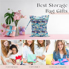 Wet Bag for Swimsuit, Beach Travel Essentials Wet Dry Bag, for Sunscreen - Image 6