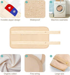 4 Pcs Castor Oil Pack Wrap Organic Cotton - Image 4