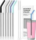 20 oz Straight Metal Straws by AccessoriesForWaterBottle
