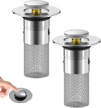 Bathroom Sink Drain Strainer, Pop Up Sink Drain Strain, Bathroom Sink Stopper by iaredon