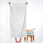 SKL Home Casual Fringe Bath Towel Set - Image 2