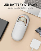 Fabric Shaver Lint Remover for Clothes, LED Display, 6-Leaf Blades, - Image 5