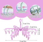 Foldable Drying Rack with 24 Clips - Image 2