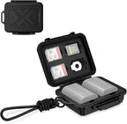 JJC Portable Camera Battery Memory Card Storage Case by JJC