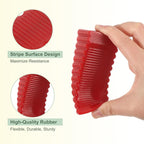 uxcell 2 Pcs Door Stoppers for Bottom of Door, 28mm/1.10 Inch Door Stops - Image 3