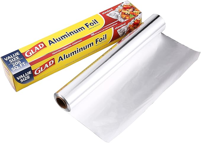 Glad Aluminum Foil Value Size, 200 Sq-Ft | Multiuse Foil - Image 2
