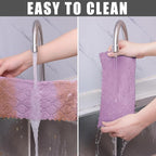 Homaxy 12 Pack Kitchen Cloths Dish Towels, Super Soft and Absorbent Dish Cloths - Image 7
