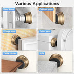 Door Stoppers for Wall, 1.65 x 0.9 Inch Door Knob Wall Protector - Image 7