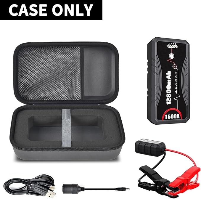 Carrying Case Compatible with NEXPOW Car Jump Starter, Fits - Image 2