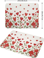 Valentine's Day Dish Drying Mat 18 x 24 Inch - Image 2