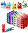 Mini Clothes Pins Wooden Colored Clothespins by SFSOONEAT