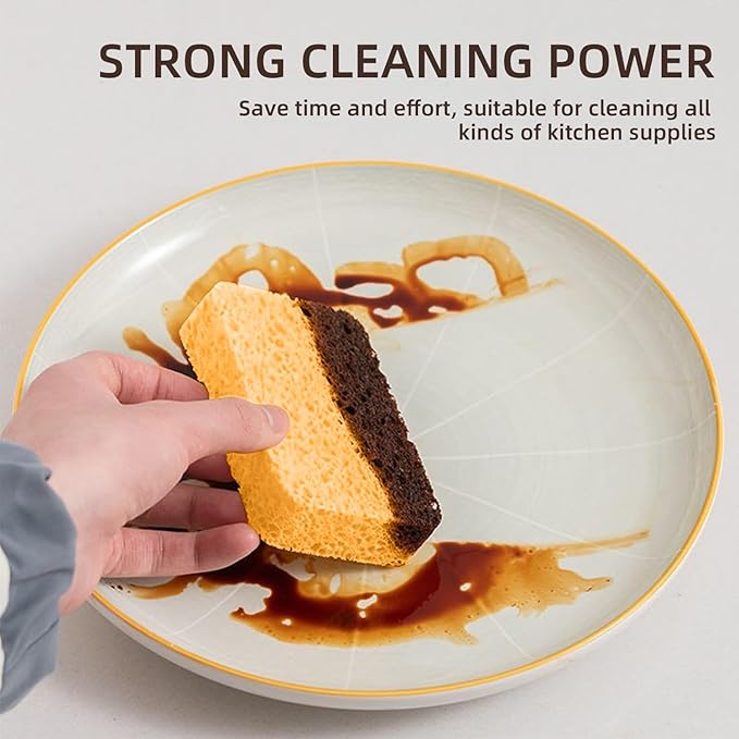 12 - Pack Non-Scratch Scrub Sponges - Sponges - Image 4
