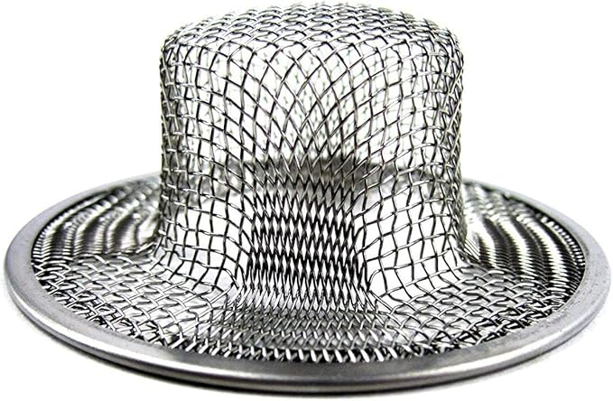2pcs Metal Sink Strainer Bathtub Drain Hole Hair Catcher Drain Hole Filter Trap - Image 4
