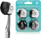 Helmet Toothbrush Covers Caps, Fits Most Manual and Electric Tooth Brushes by Frekare