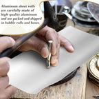1 Roll Widen Aluminum Metal Crafts DIY Foil 18 Inch x 10 ft x 0.1 mm Thick - Image 7