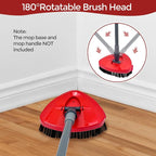 Scrub Brush, 2 Pack Spin Scrub Brush Replacement Head, Stiff Bristle Cleaning - Image 3