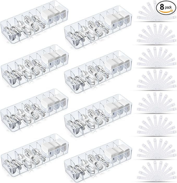 Tatuo 8 Pcs Cable Organizer by Tatuo