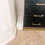 ZhiYo Cable Management Box White, Cord Hider Box to Conceal Power Strips on - Image 5