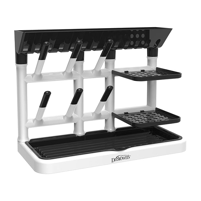Dr. Brown's Drying Tower, Stand-Up Drying Rack, Countertop Baby Bottle Drying - Image 2
