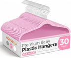 HOUSE DAY 13.5 Inch Kids Hangers 30 Pack by HOUSEDAY